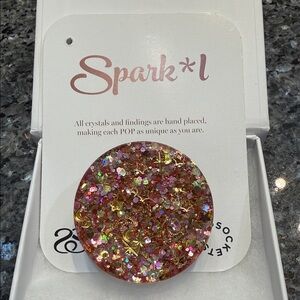 Spark*L Glittery popsocket